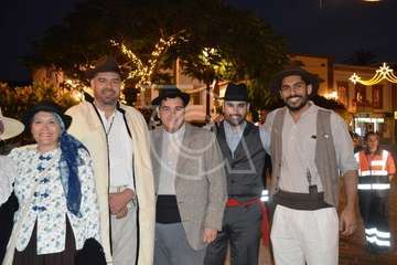 Peregrinación desde San Juan hacia Jinámar. ofrenda, reparto del potaje y festival folclórico (Foto TA y TF)